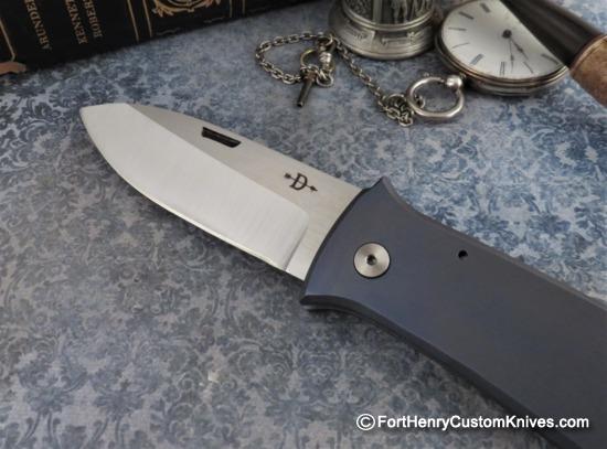 Bob Dozier - RARE Custom Folding Hunter - Slip Joint - D2 - Image 3