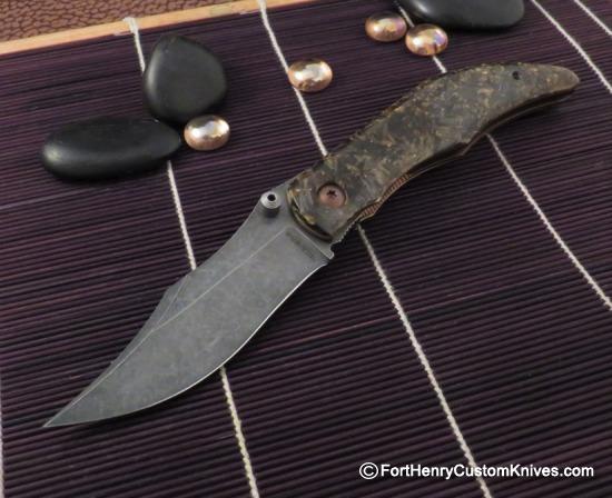 Alan Folts - The Sultan - Gold Dust Carbon Fiber / Acrylic