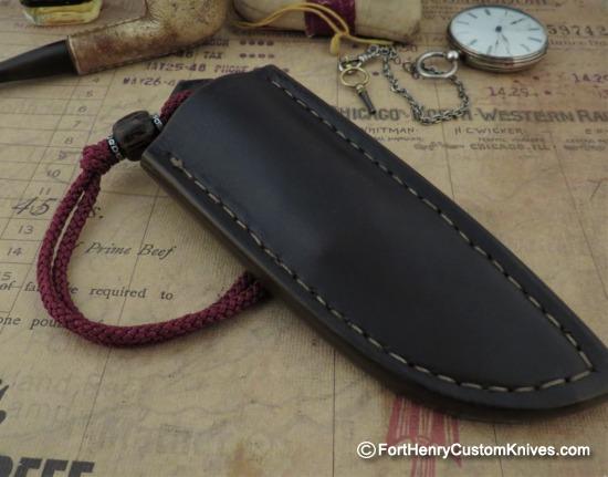 Raymond Johnson - Custom Buckshot - Dion Damascus - Copper Ribbon - Image 7