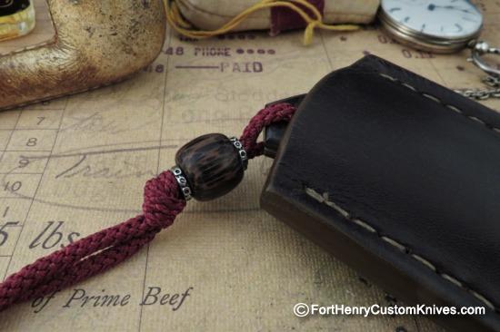 Raymond Johnson - Custom Buckshot - Dion Damascus - Copper Ribbon - Image 8