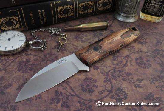 Dan Crotts - New Model - Presentation Splinter Picker - Spalted Ash - S30V - Choice - Image 5