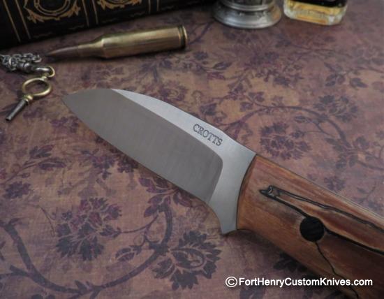 Dan Crotts - New Model - Presentation Splinter Picker - Spalted Ash - S30V - Choice - Image 2