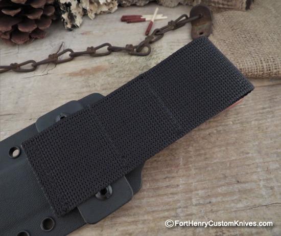 Nathan Carothers - Rare Kephart Bushcraft - Green Micarta - Steel Choice - Image 3