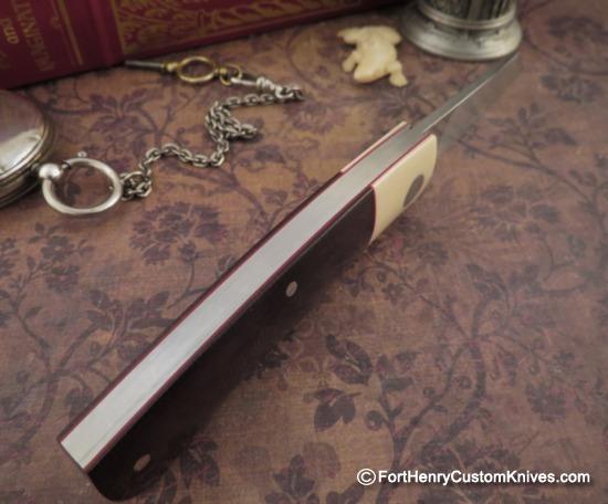 Willem Steenkamp - Custom Native - Slip Joint - Burgundy/Westinghouse Micarta - Image 3