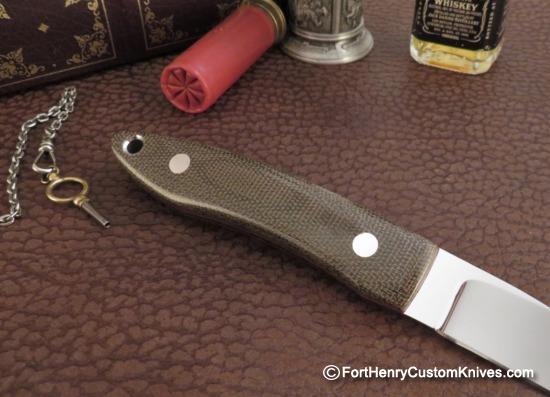 James Sponaugle - Loveless Lamb Utility - Tapered Tang - Mirror Polished - Image 5