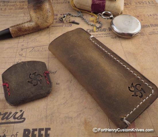 Pepe Jalomo - Wharncliff Trapper - Copper Accents - Matching Worry Stone - Image 4