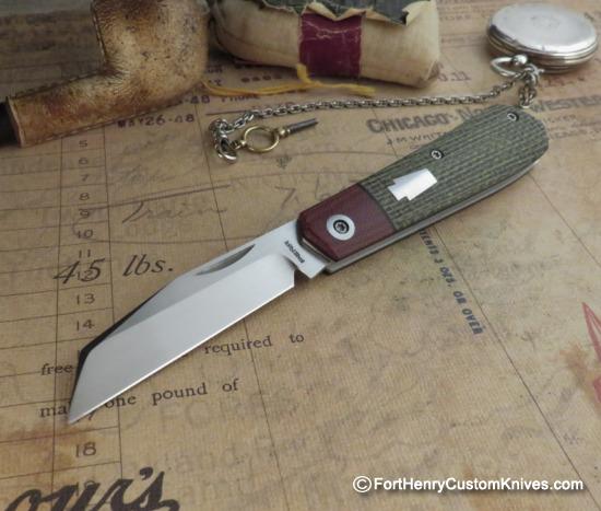 Enrique Pena - Rare Custom Raptor - Slip Joint - Micarta