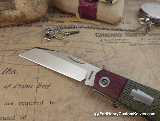 Enrique Pena - Rare Custom Raptor - Slip Joint - Micarta - Image 2
