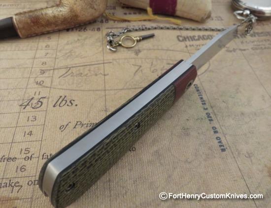 Enrique Pena - Rare Custom Raptor - Slip Joint - Micarta - Image 4