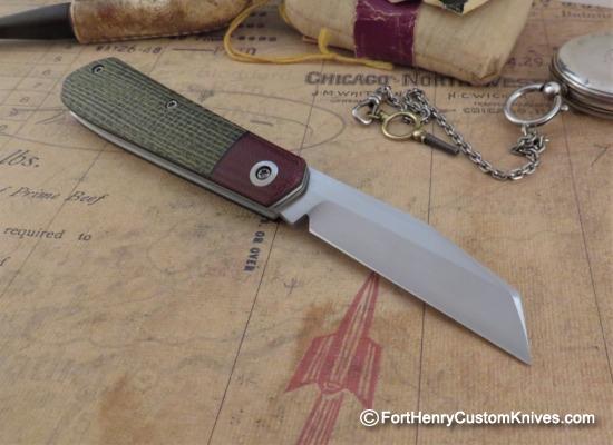 Enrique Pena - Rare Custom Raptor - Slip Joint - Micarta - Image 3