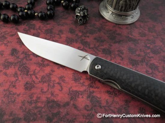 Gareth Bull - Custom 2.75" Trapper - Woven Carbon Fiber - Image 2
