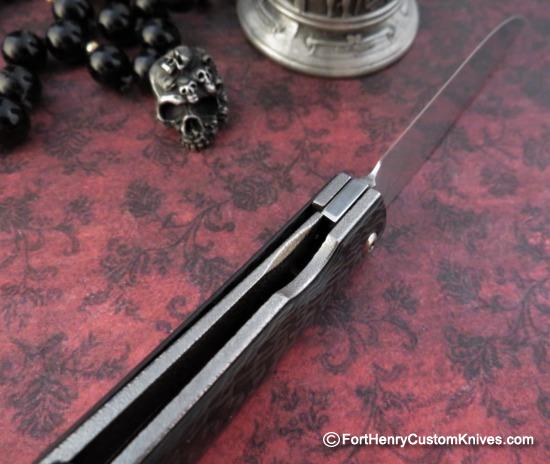 Gareth Bull - Custom 2.75" Trapper - Woven Carbon Fiber - Image 3