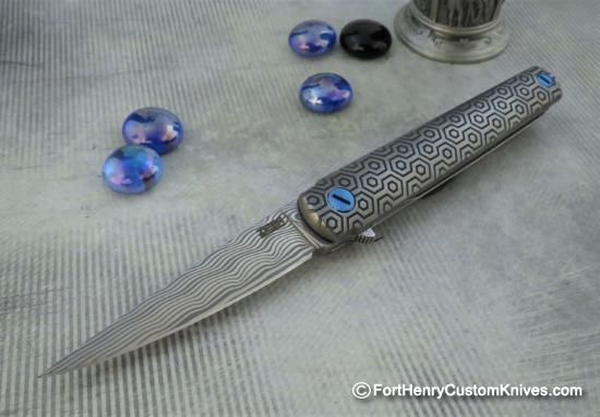 Michael Zieba - MS3 Gentleman's Flipper - Damasteel - Image 2