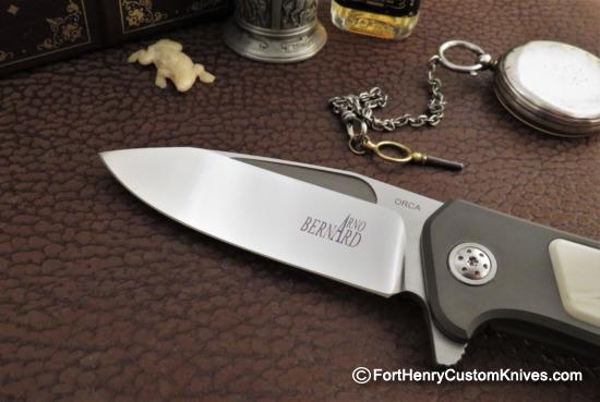 Arno Bernard - NEW Orca Dual Opening - Wart Hog Tusk Inlay - Image 3