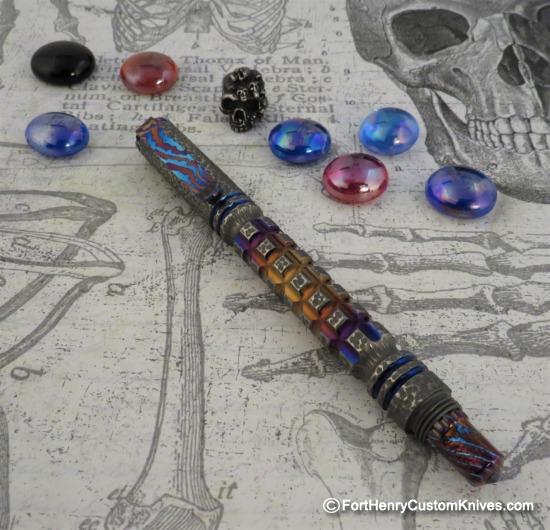 Ti_Gear_Design - Custom Titanium & Timascus Pen