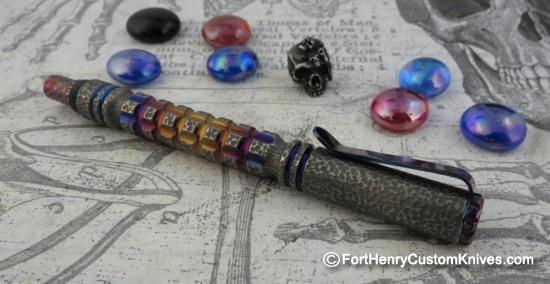 Ti_Gear_Design - Custom Titanium & Timascus Pen - Image 2