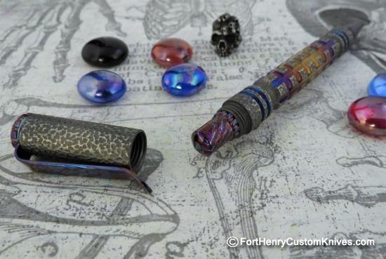 Ti_Gear_Design - Custom Titanium & Timascus Pen - Image 4