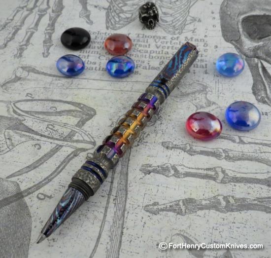 Ti_Gear_Design - Custom Titanium & Timascus Pen - Image 5