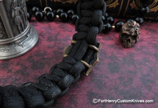 Steel Flame - Crusader Lion - MilSpec Paracord Bracelet - Image 2