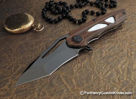 Dew Hara - Custom NOAH Tanto Flipper - Mother of Pearl - DLC