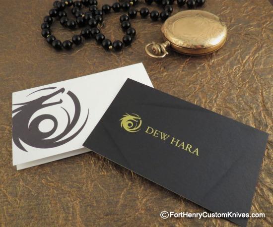 Dew Hara - Custom NOAH Tanto Flipper - Mother of Pearl - DLC - Image 9