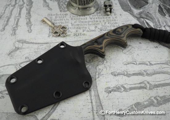 Alan Folts - Custom Tanto Minimalist - Camo G-10 - Image 6