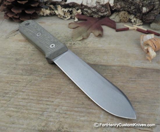 Nathan Carothers - Rare Kephart Bushcraft Knife - AEBL - Handle Choice - Image 6