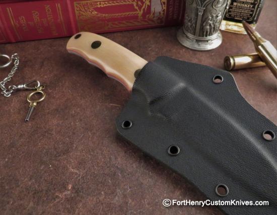 Bob Dozier - Personal Wharncliff - Ivory Micarta - Image 5