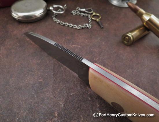 Bob Dozier - Personal Wharncliff - Ivory Micarta - Image 2