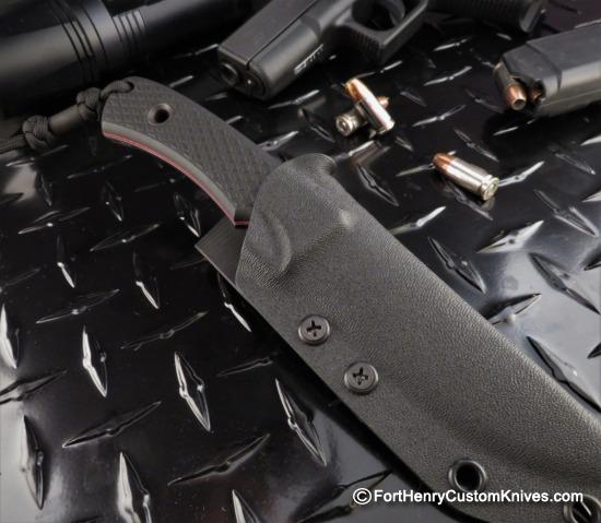 Andrius Tricius / TRC Knives - Custom K1s - Elmax / DLC - Image 8