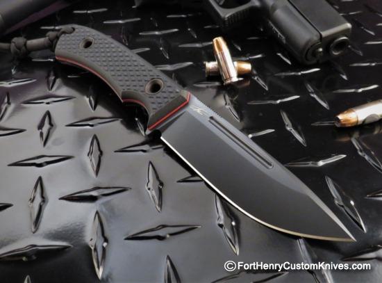 Andrius Tricius / TRC Knives - Custom K1s - Elmax / DLC - Image 5