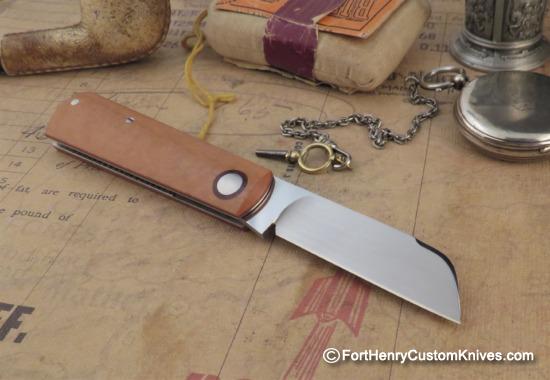Willem Steenkamp - Custom Barlow - Slipjoint - Richlite - New Mark - Image 6