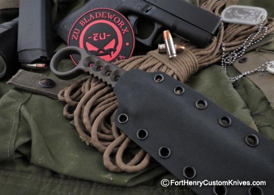 ZU Bladeworx - RONIN - Tactical K-Bit Tanto - Battle Bronze - Image 5