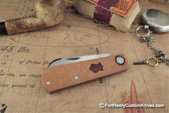 Willem Steenkamp - Custom Barlow - Slipjoint - Richlite - New Mark - Image 2
