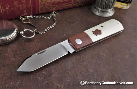 Willem Steenkamp - Custom Barlow - Slip Joint - Thunderstorm Kevlar