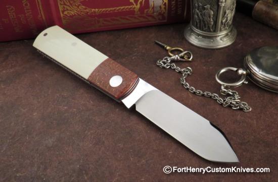 Willem Steenkamp - Custom Barlow - Slip Joint - Thunderstorm Kevlar - Image 5