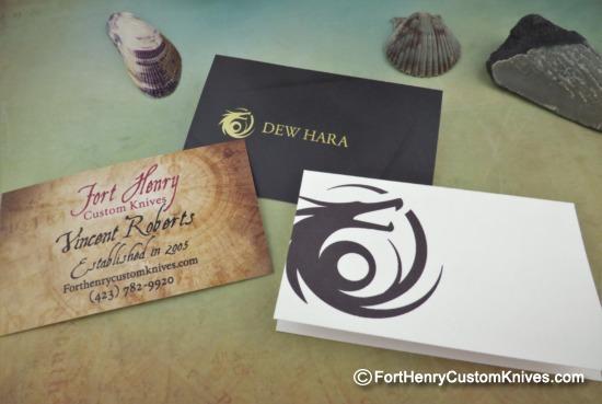 Dew Hara - Custom Ray Flipper - Copper / Hand Forged San Mai - Image 8