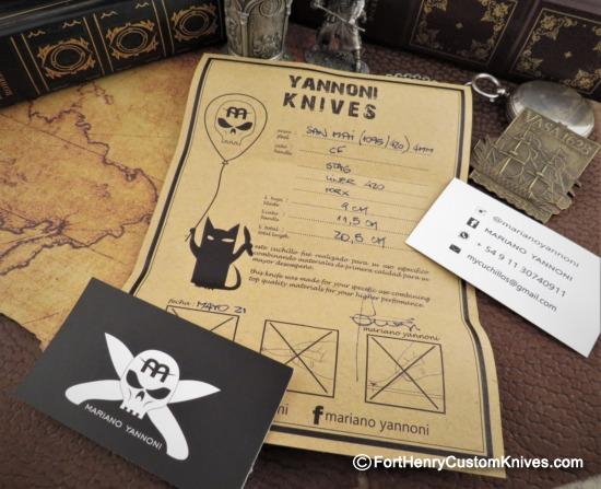 Mariano Yannoni - Large Friction Folder - Forged San Mai Blade - Image 9