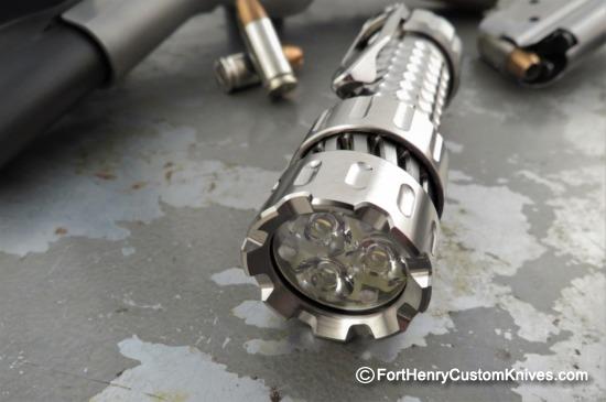 MechForce - MechTorch GEN 2 EDC Flashlight - Titanium - Finish Choice - Image 4