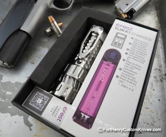 MechForce - MechTorch GEN 2 EDC Flashlight - Titanium - Finish Choice - Image 6