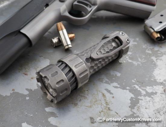 MechForce - MechTorch GEN 2 EDC Flashlight - Titanium - Finish Choice - Image 7