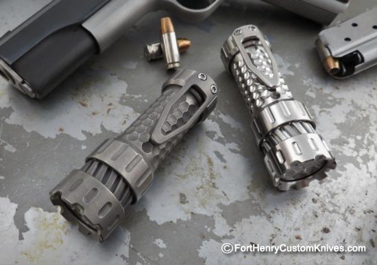 MechForce - MechTorch GEN 2 EDC Flashlight - Titanium - Finish Choice