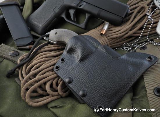 Eddie Diaz / Macho Blades - Custom Butcher - Pocket or Belt Cleaver - Image 6