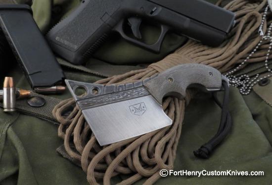 Eddie Diaz / Macho Blades - Custom Butcher - Pocket or Belt Cleaver