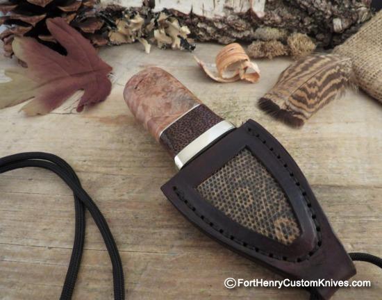 Herb Derr - Dagger Neck Knife - Rare Earth Magnetic Sheath - Image 5