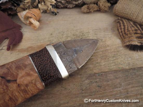 Herb Derr - Dagger Neck Knife - Rare Earth Magnetic Sheath - Image 3