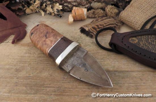 Herb Derr - Dagger Neck Knife - Rare Earth Magnetic Sheath - Image 4