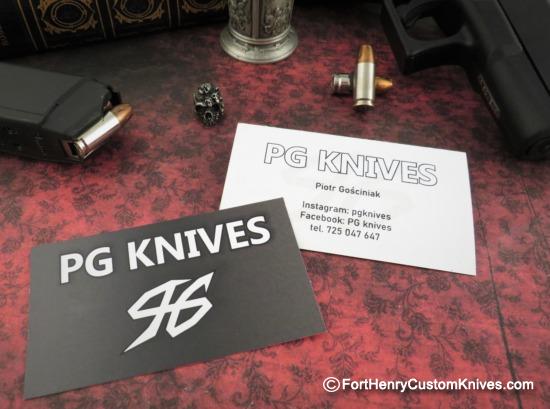 Piotr Gosciniak / PG Knives - Custom Harpy - Duplex Grind - Image 7