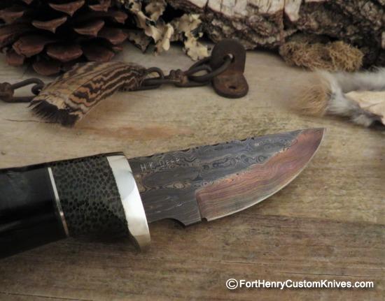 Herb Derr - Hand Forged - Straight Back Hunter - Springbok - Image 4