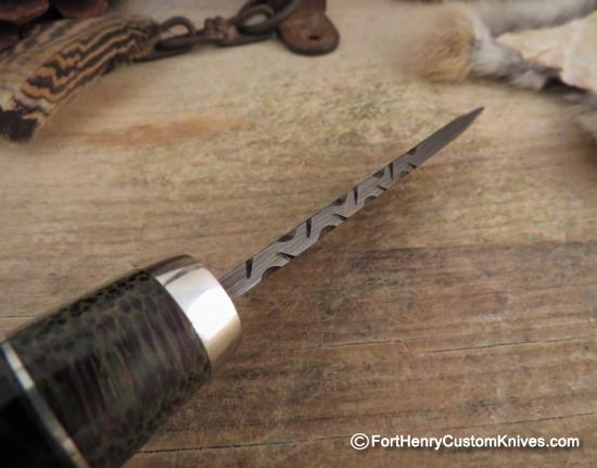 Herb Derr - Hand Forged - Straight Back Hunter - Springbok - Image 2